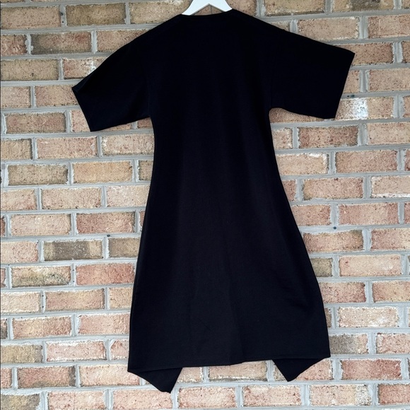 Marcella NYC / Marcella Moda Koya merino wool short-sleeved tunic, NWOT, size L - Picture 3 of 8